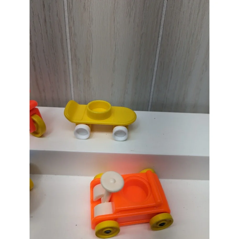 Fisher-Price Little People vintage kid ride ons skateboard trike plane wagon toy